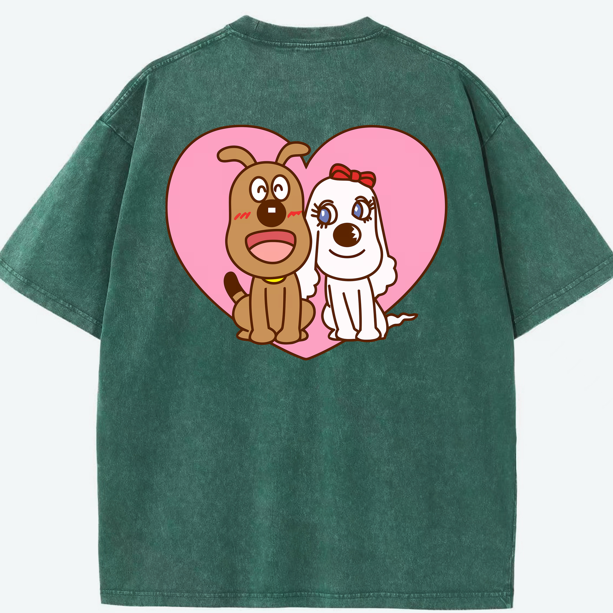 （画像用） アンパンマン Anpanman 綿100% ヴィンテージ風 半袖Tシャツ（背面プリント）